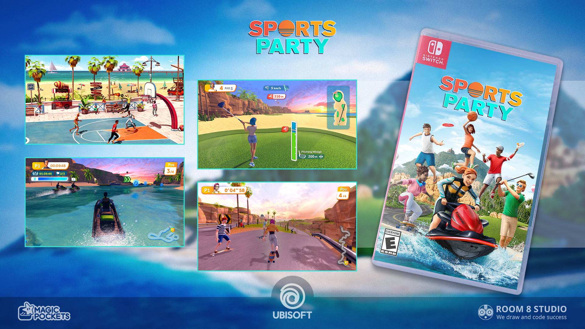 Get An Inside Look On Sports Party Co Development For Nintendo Switch With Ubisoft Room 8 Studio