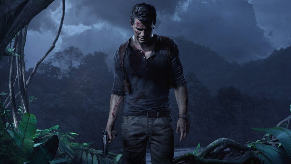 Nathan Drake is a protagonist of the Uncharted video game series